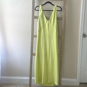 A New Day Satin Midi Slip Dress